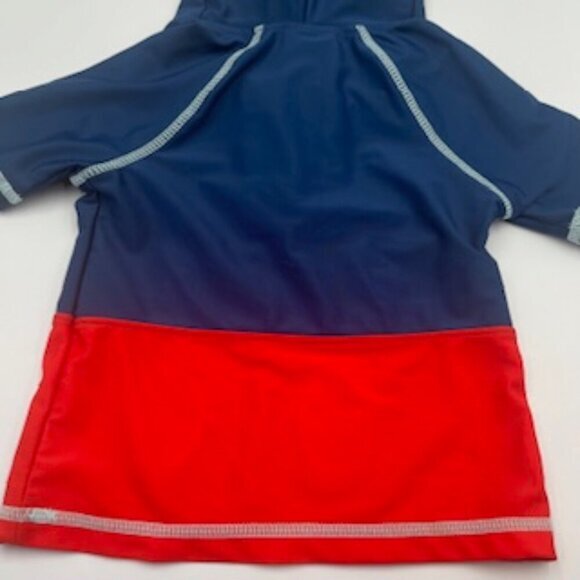 New Mickey Mouse Disney Hooded Rash guard Swim TopToddler Baby Boy Size 12-18 Mo - Picture 8 of 8